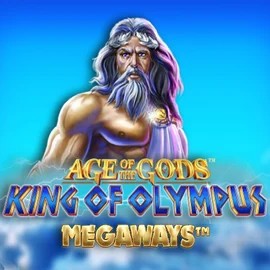 Slots logo of Age Of The Gods: King of Olympus Megaways from Origins at 711 Casino