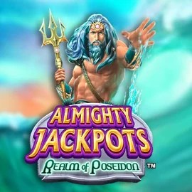 Almighty Jackpots – Realm of Poseidon game by Novomatic – logo hosted on 711 Casino