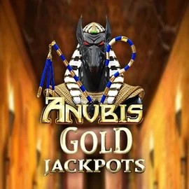 Anubis Gold Jackpots slot logo by Inspired Gaming at 711 Casino