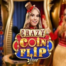 Crazy Coin Flip logo by Evolution 711 Casino