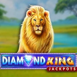 Diamond King Jackpots casino game by SpinPlay Games – featured logo at 711 Casino