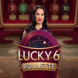 Lucky 6 Roulette slot logo by Pragmatic Play at 711 Casino