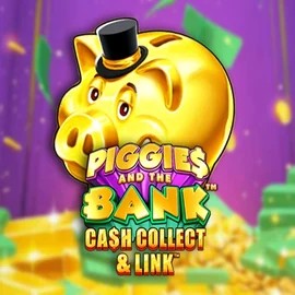 Piggies And The Bank Cash Collect & Link slot logo by Origins at 711 Casino