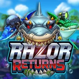 Razor Returns by Push Gaming, showcased at 711-casino-be.com – game logo
