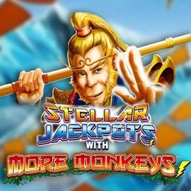 Stellar Jackpots with More Monkeys casino game by Lightning Box Game – featured logo at 711 Casino