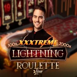 XXXtreme Lightning Roulette slot logo by Evolution at 711 Casino